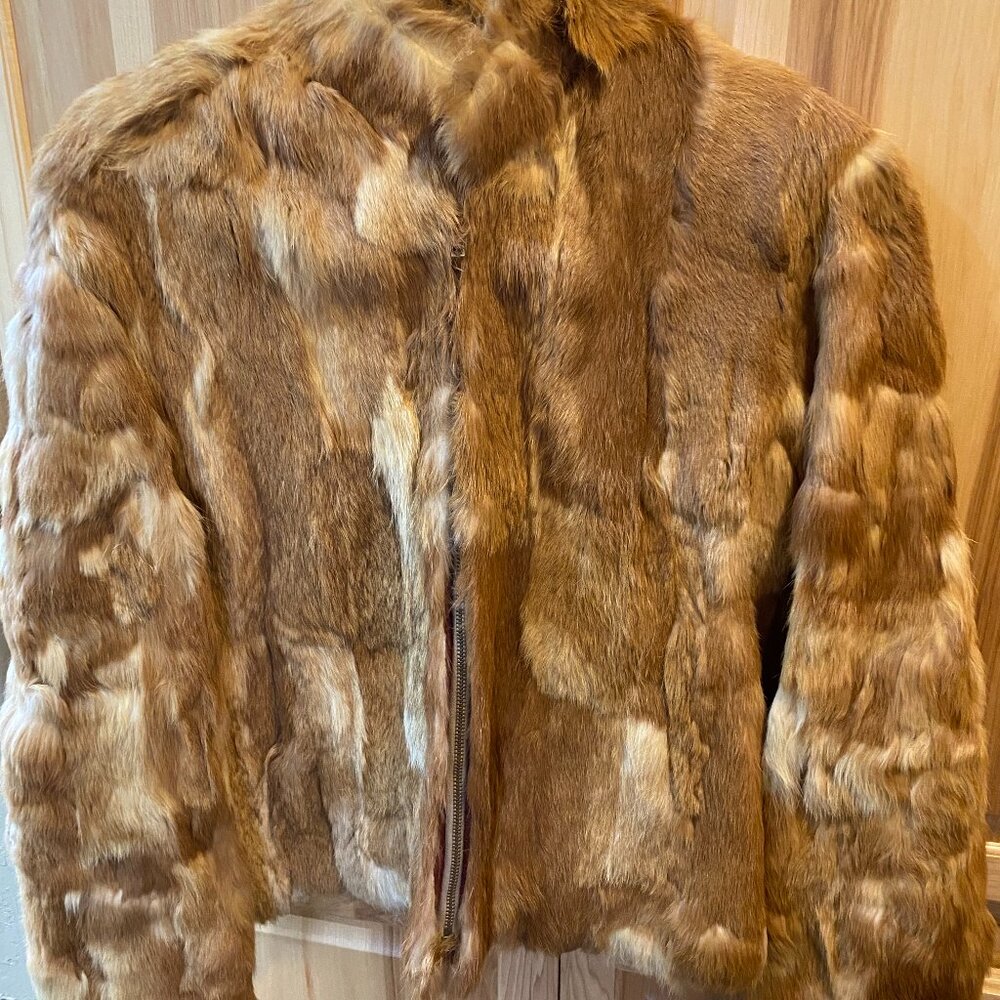 Women's Tan Fur Jacket
